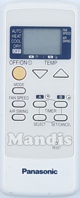 Comando &agrave; dist&acirc;ncia original PANASONIC A75C2709