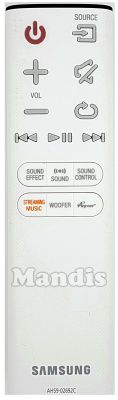 Comando à distância original SAMSUNG AH59-02692C Comando à distância original SAMSUNG AH59-02692C