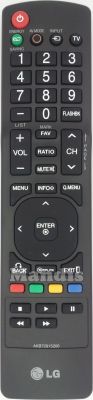 Comando à distância original LG AKB72915206