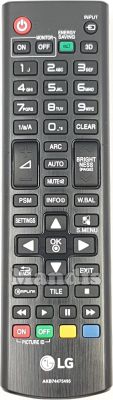 Comando à distância original LG AKB74475495
