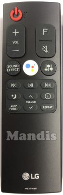 Comando à distância original LG AKB75595381
