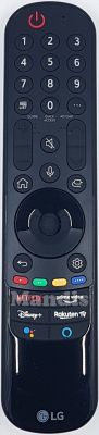 Comando à distância original LG MR21GA (AKB76039701)