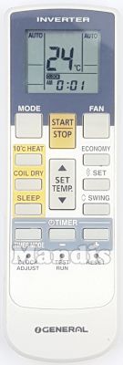 Comando &agrave; dist&acirc;ncia original GENERAL AR-RAC1E