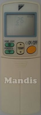 Comando &agrave; dist&acirc;ncia original DAIKIN ARC433A21