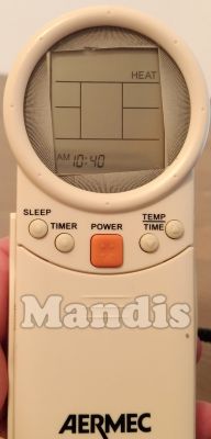 Comando &agrave; dist&acirc;ncia original AERMEC ID12-0031-00