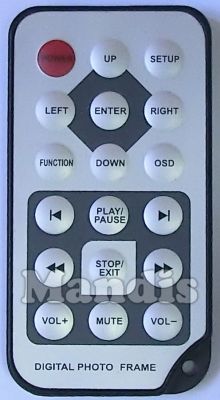 Comando &agrave; dist&acirc;ncia original ALURATEK Digital Photo Frame