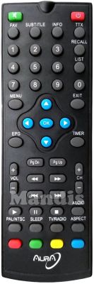 Comando &agrave; dist&acirc;ncia original AURA Aquarius-50