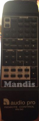 Comando &agrave; dist&acirc;ncia original AUDIO PRO RV90
