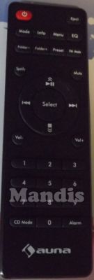 Comando &agrave; dist&acirc;ncia original AUNA 10032586