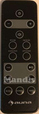 Comando &agrave; dist&acirc;ncia original AUNA Stealth Bar 70