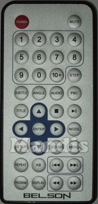Comando à distância original BELSON DUAL0716