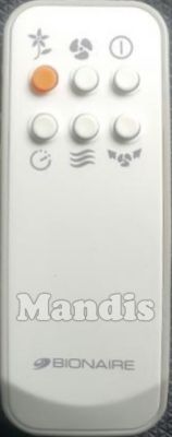Comando à distância original BIONAIRE BAFE1507