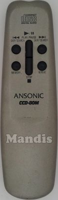 Comando &agrave; dist&acirc;ncia original ANSONIC CCD-80M