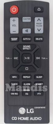 Comando à distância original LG COV30748165