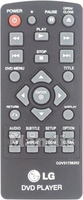 Comando à distância original LG COV31736202
