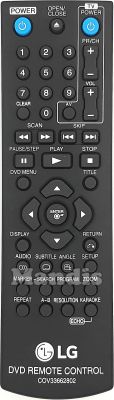 Comando à distância original LG COV33662802