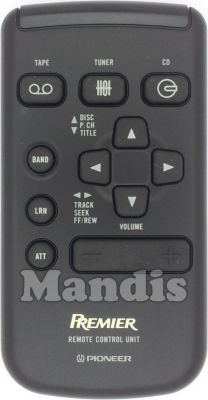 Comando à distância original PIONEER Premier (CXA5856)