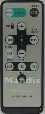 Comando à distância original PIONEER CXB6798