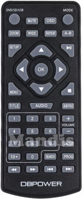 Comando &agrave; dist&acirc;ncia original DB POWER PD928