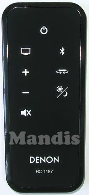 Comando à distância original DENON RC-1187 (978307101601D)
