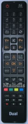 Comando à distância original DUAL RC4825 (23151197)