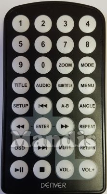 Comando à distância original DENVER MTW747TWIN