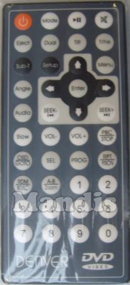 Comando à distância original DENVER CAT140