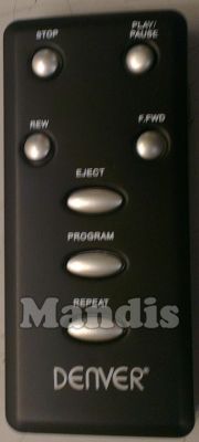 Comando à distância original DENVER MC5100