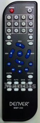 Comando à distância original DENVER MMP390