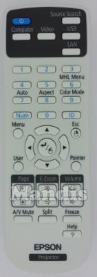 Comando à distância original EPSON 1626366