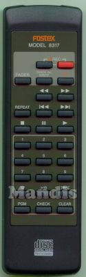 Comando &agrave; dist&acirc;ncia original FOSTEX 8317