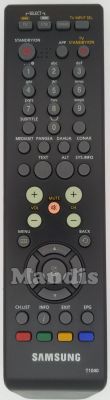Comando à distância original SAMSUNG T1040 (GL81-00332A)