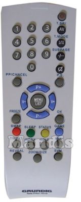Comando à distância original GRUNDIG Tele Pilot 1010 (720117140600)