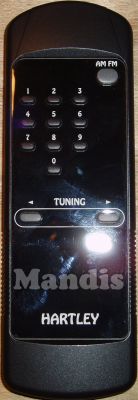 Comando &agrave; dist&acirc;ncia original HARTLEY VR4