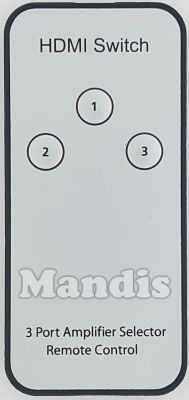 Comando à distância original UNKNOWN 3 Port Amplifier Selector (HDMI Switch)