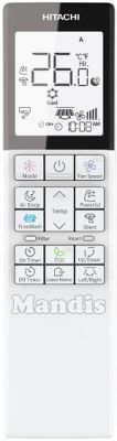 Comando &agrave; dist&acirc;ncia original HITACHI RC-AGU1EA0G