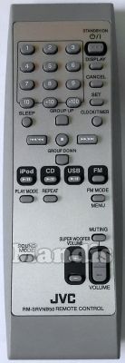 Comando &agrave; dist&acirc;ncia original JVC RMSRVNB50 (BI600NB5002S)