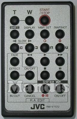 Comando à distância original JVC RM-V717U