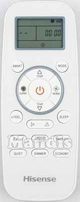 Comando à distância original HISENSE DG11L1-04 (HK1822023)