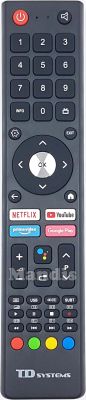 Comando à distância original TD SYSTEMS K32DLC16GLE
