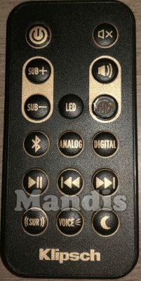 Comando &agrave; dist&acirc;ncia original KLIPSCH R-4B