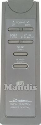 Comando &agrave; dist&acirc;ncia original BINATONE LASER1750