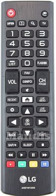 Comando à distância original LG AKB74915305