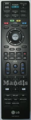 Comando à distância original LG AKB71981501