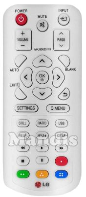 Comando &agrave; dist&acirc;ncia original LG MKJ50025115