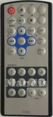 Comando &agrave; dist&acirc;ncia original LASONIC R931