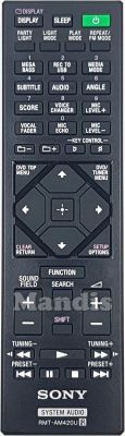 Comando à distância original SONY RMT-AM420U (149344811)
