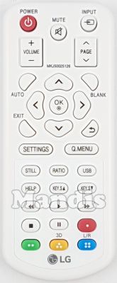 Comando à distância original LG MKJ50025126