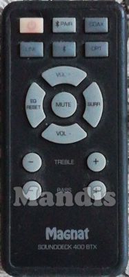 Comando &agrave; dist&acirc;ncia original MAGNAT Sounddeck 400 BTX