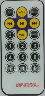 Comando &agrave; dist&acirc;ncia original GOROCK Music Speaker